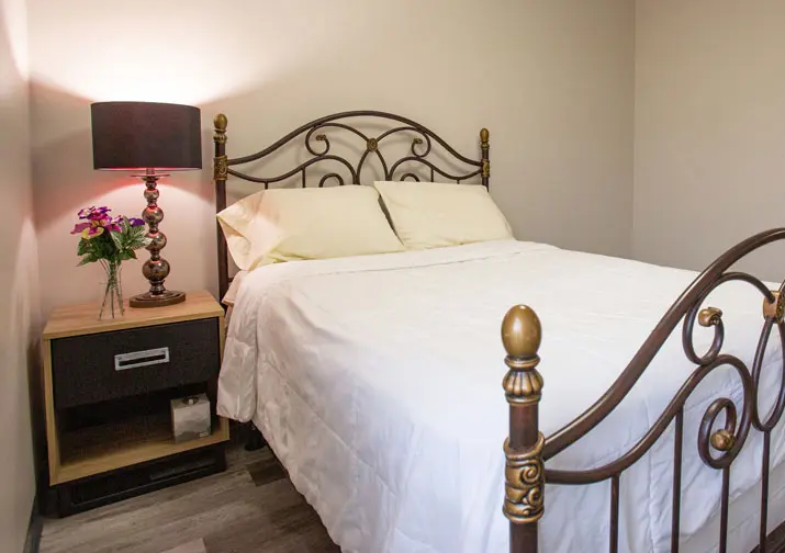 Residential Inpatient Addiction Treatment - residential bedroom at Seabrook rehab