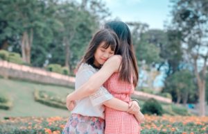hugging suicide prevention youth teens 