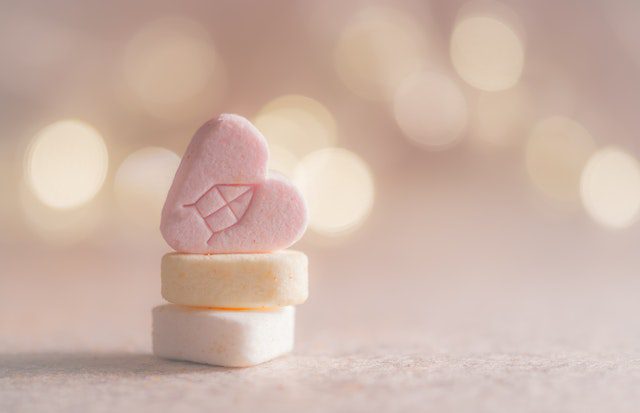 Chronic Medical illnesss Photo by Ylanite Koppens: https://www.pexels.com/photo/three-beige-yellow-and-pink-heart-marshmallows-612825/